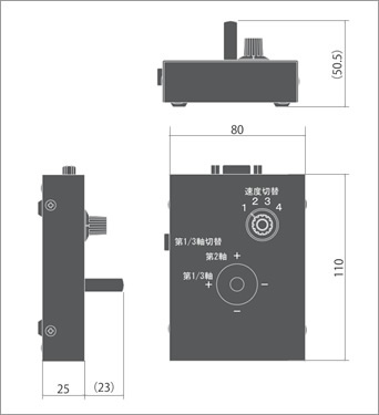 ジョイスティックコントローラ CP-7RJ| コムス株式会社